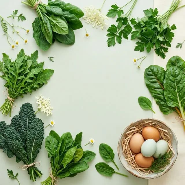 Fresh greens